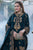 MB 1060-9000 Micro 3Pc Heavy Embroidery 9000 Micro Velvet Dress With Velvet Embroidery Shawl
